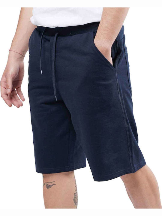 BodyTalk Αθλητική Ανδρική Βερμούδα Navy Μπλε