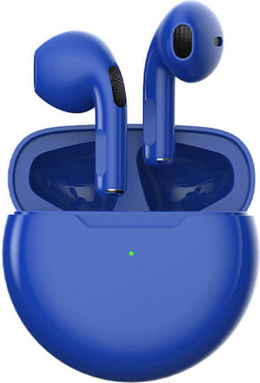 Moye Aurras 2 In-ear Bluetooth Handsfree Ακουστικά με Θήκη Φόρτισης Navy Blue