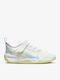 Omni Multi Court Ps Kids Sports Shoes Running with Hoop & Loop Closure Summit White / Citron Tint / Mineral Teal / Cobalt Bliss