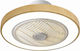 Lineme Aelia 02-00191 Deckenventilator 30cm mit Licht und Fernbedienung Weiß