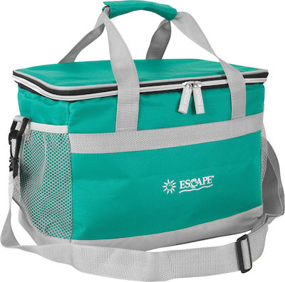 Escape Ισοθερμική Τσάντα Ώμου 16 λίτρων Πράσινη Μ16 x Π22 x Υ24εκ.