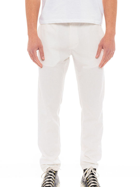 Biston Παντελόνι Chino Λευκό