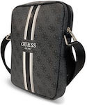 Guess PU 4G Printed Stripes Bag Fabric Black (Universal 10") GUTB10P4RPSK