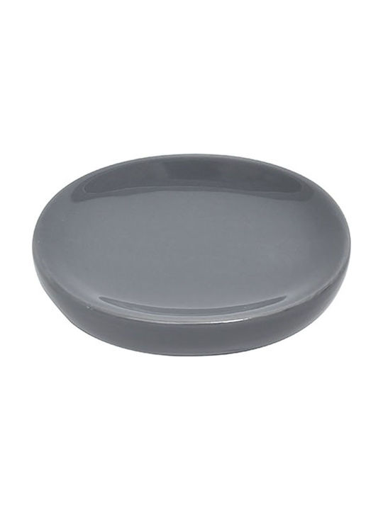 Eurocasa Stoneware Tisch Seifenschale Glas Gray