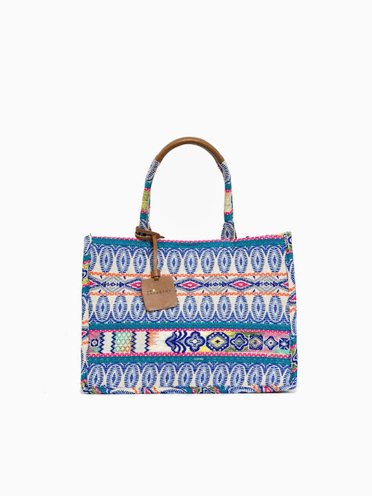 CHANDANA FIJI MEDIUM FABRIC BAG - Multi/Farbe FIJImid/MULTI