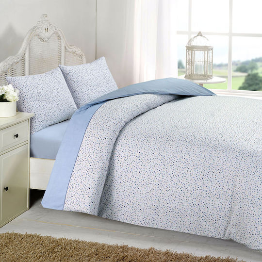 Viopros Duvet Set Queen 220x240cm Νίνα Ciell 2pcs