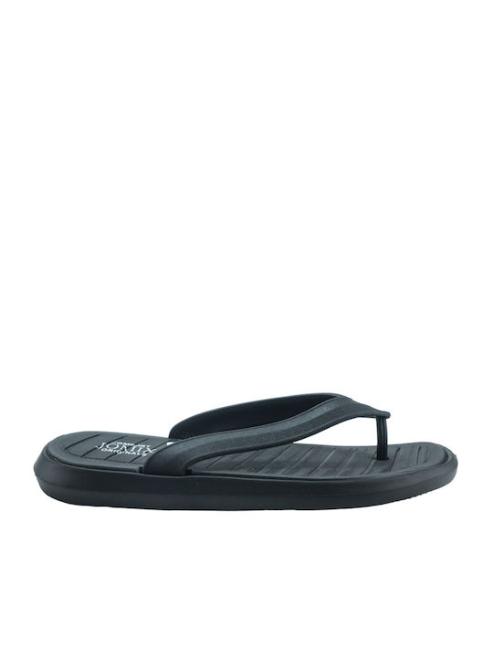 Jomix Ανδρικά Flip Flops Μαύρα