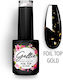 Gellie Top Coat pentru lacuri de unghii semipermanente 10ml