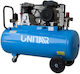 Unitair Work 200/3 Single-Phase Air Compressors with Power 3hp and Airtank 200lt 060-098-1200