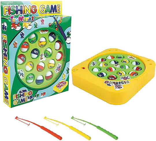 ToyMarkt Διαδραστικό Παιχνίδι Ψαρέματος Fishing για 3+ Ετών (Διάφορα Σχέδια) 1τμχ