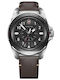 Victorinox Journey 1884 Men's Watch 43mm Battery with Leather Strap