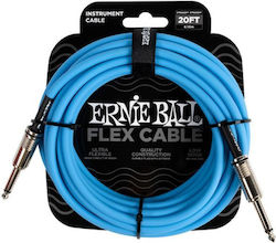 Ernie Ball Flex Cable 6.3mm male - 6.3mm male 6...