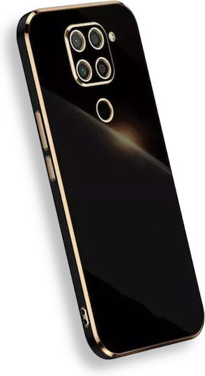 Bodycell Gold Plated Umschlag Rückseite Silikon Schwarz (Galaxy Note 9)
