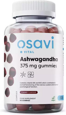 Osavi Ashwagandha 375mg 90 Geleebohnen Kirsche