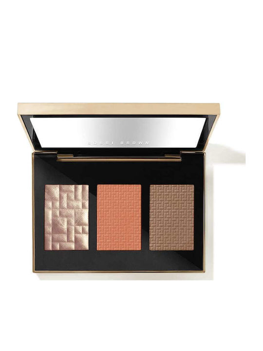 Bobbi Brown Sculpted Glow Παλέτα Μακιγιάζ για το Πρόσωπο Summer Collection Medium