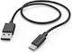 HAMA USB 3.1 Kabel USB-C männlich - USB-A 15W Schwarz 1m (00201594)