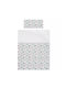 Kidscom Baby Bettbezug Set mit Kissenbezug Kenia Gray 120x150cm.