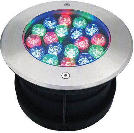 Elmark Submersible Recessed Pool Spotlight with Remote Control and Multicolour (RGB) Light 96UW18RGB