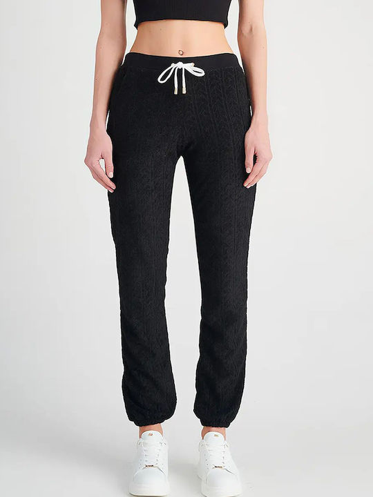 SugarFree Women's Jogger Sweatpants Black