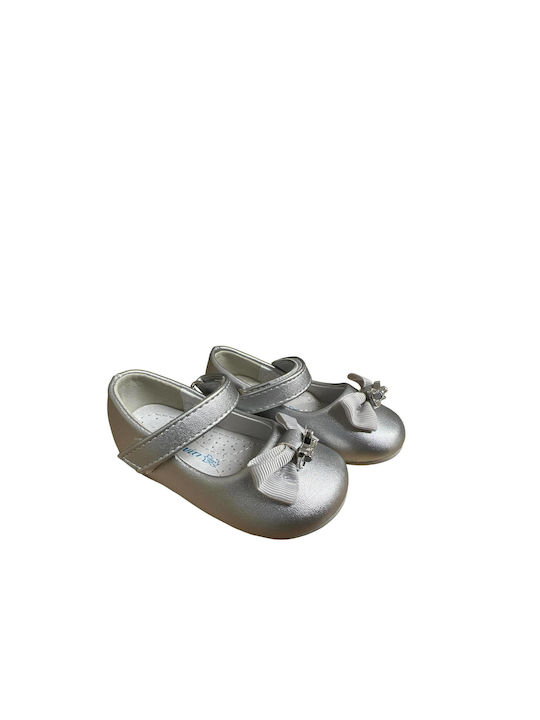 TOYTI ballerina in silver color