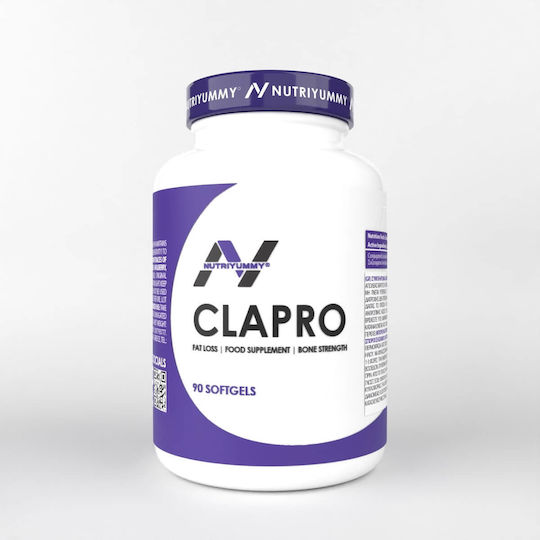Nutriyummy ClaPro με CLA 1000mg 90 μαλακές κάψουλες
