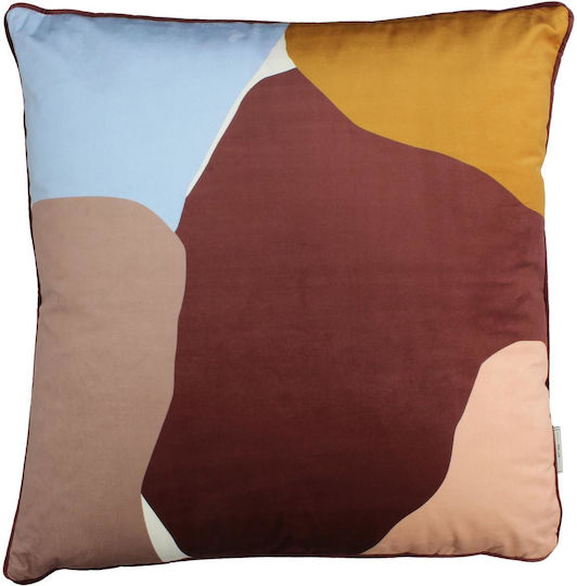 ArteLibre Velvet Multicolour Sofa Cushion 60x60cm