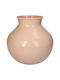 ArteLibre Vază Decorativă Aluminiu Portocaliu 23x23x23cm 1buc