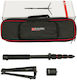 Bushman Panoramic Bushman Panoramic Monopod V Pro aus Aluminium mit Dreibeinigem Sockel mit Kugelförmiger Kopf