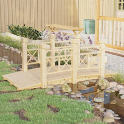 vidaXL 363359 Wooden Bridge 150x67x56cm