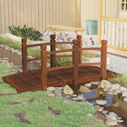 vidaXL 363356 Wooden Bridge 150x67x56cm