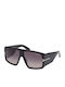 Tom Ford Raven Unisex Sunglasses with Black Plastic Frame and Black Gradient Lens TF1036 01B