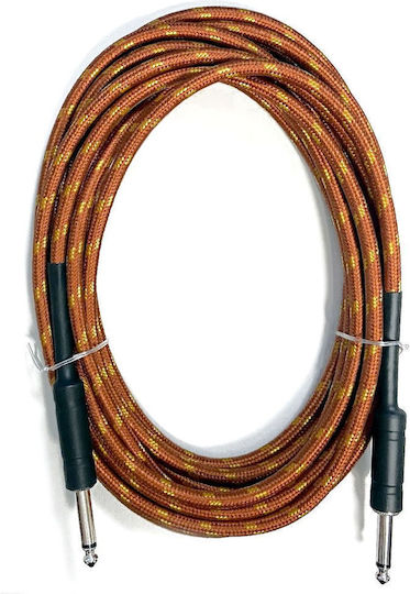 Atomic Pro Atomic Pro Pure Series Cable 6.3mm male - 6.3mm male 3m Orange