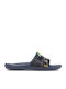 Men's Blue Slides