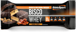 EthicSport Bisco Whey Proteinriegel mit Geschmack Peanut Caramel 40g EthicSport Bisco Whey Proteinriegel mit Geschmack Peanut Caramel 40g