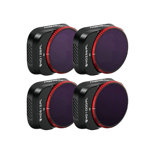 Freewell Сет филтри за обективи за DJI Mini 3 Pro 4бр FW-MN3-ND/PLLE