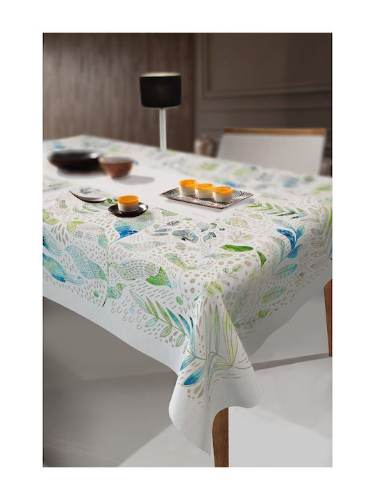 Saint Clair Tischtuch Fleckabweisend 1040 Aqua 145x180cm