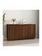 Sideboard Wooden Brown Oak 102x35x55cm