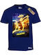 Παιδικό T-shirt Navy Μπλε