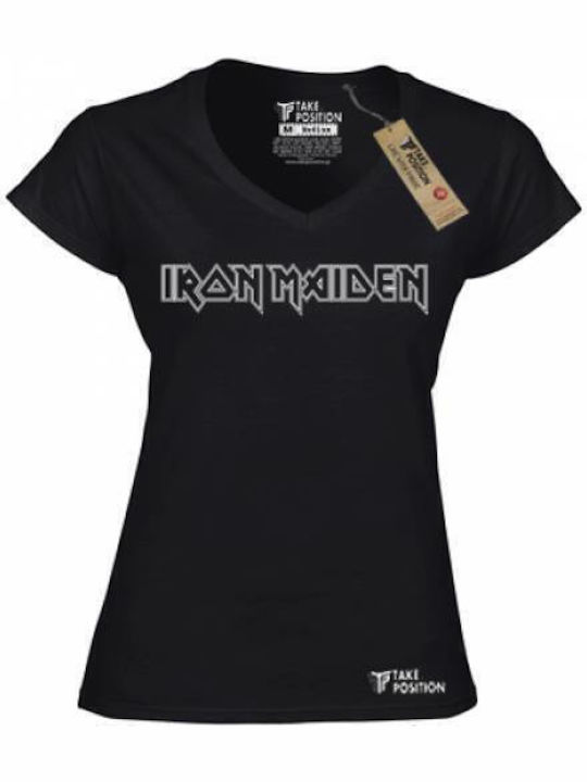 Takeposition Femeiesc Tricou Iron Maiden Gri