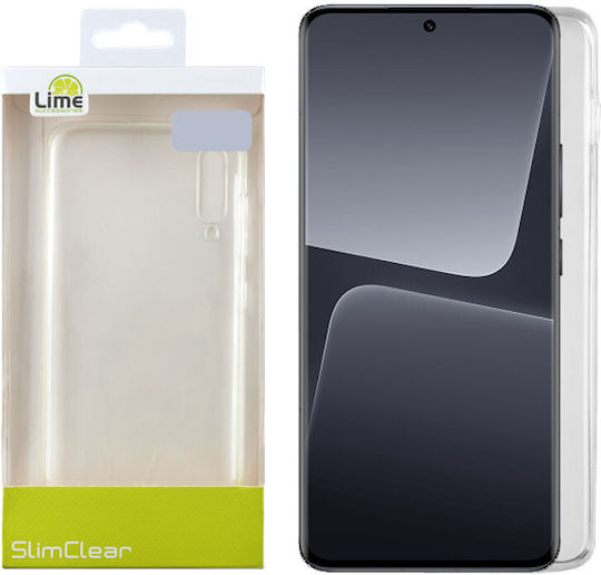 Lime Slimclear Camera Guard Задна корица Силикон Прозрачен (Xiaomi 13 Lite)