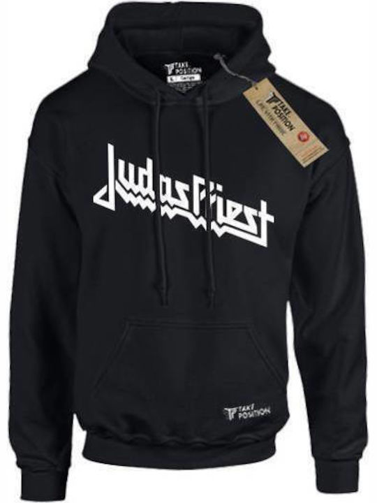 Takeposition Judas Priest Hoodie Black 314-7512