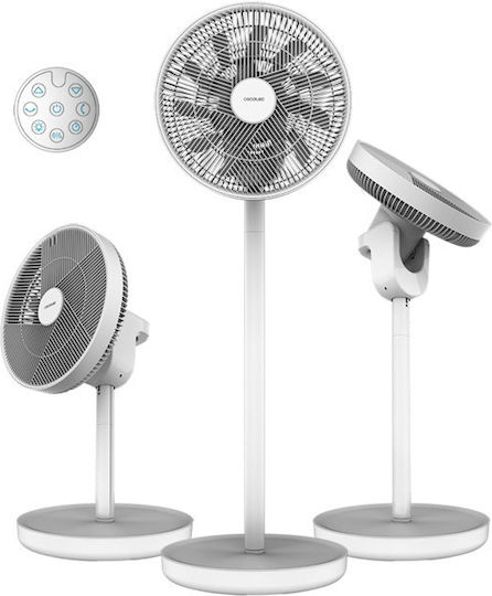 Cecotec EnergySilence 2600 Sunflower Modular Fan 22W Fan Diameter 13cm With Remote Control White