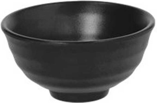 Tognana Serving Bowl Round made of Porcelain Black with Diameter 9.5cm