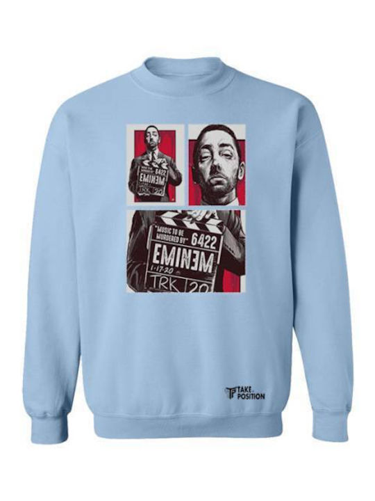 Takeposition Φούτερ Eminem Γαλάζιο