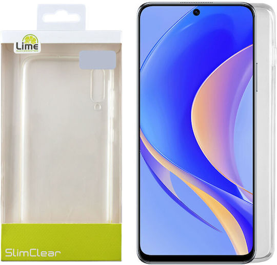 Lime Slimclear Задна корица Силикон Прозрачен (Huawei Nova Y90)