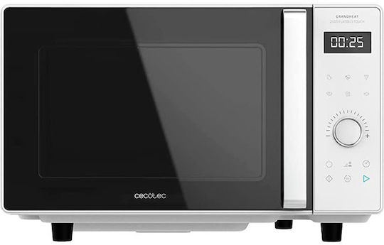 Cecotec GrandHeat 2500 Flatbed Touch Microwave Oven 25lt White