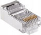 Conotech FTP 8P8C Cat5 Stecker RJ-45 männlich Transparent (18.002.0017)