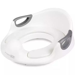 FreeOn Toddler Toilet Seat Soft-Padded with Handles White