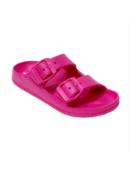 Mitsuko Kinder Slides Fuchsie