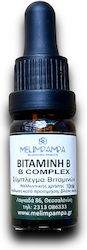 MeliMpampa B Complex Vitamin für Energie, Stärkung des Immunsystems & das Nervensystem 10ml